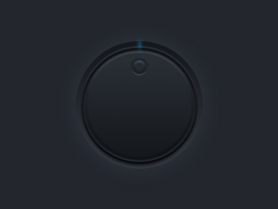 Dark Knob (Psd Free) application dark download free kit knob psd ui web design website