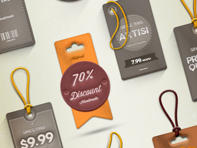Quality Psd Labels & Tags