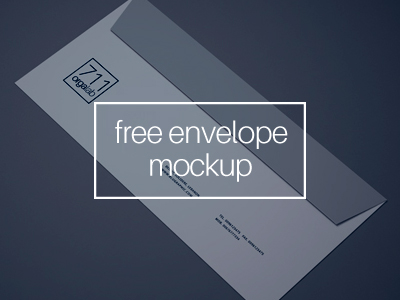 Download Free Envelope Mockup by Wassim on Dribbble
