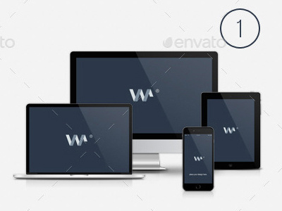 14 Combinations - Responsive Devices psd free smart object download blugraphic iphone 6 ipad mac mac pro