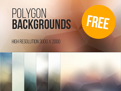 7 Free Polygon Backgrounds free download psd design graphic art blugraphic vector polygon backgrounds
