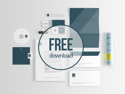 Free Stationery Mockup