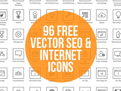 Seo Icons ai download eps free freebie illustrator photoshop png psd seo vector