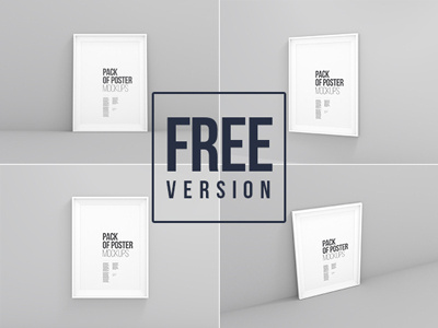 Poster Frame Mockups design download frame freebie mockup poster psd template vector