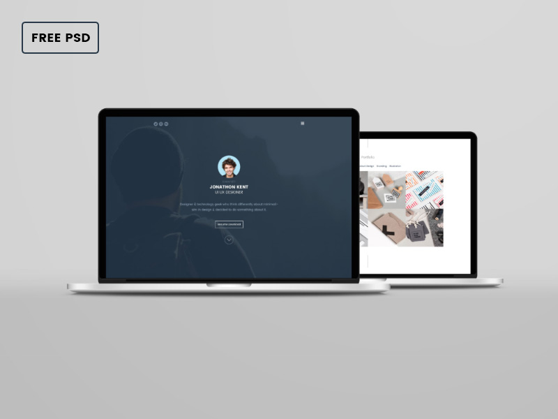 Download Mac Laptop Mockup PSD- Free Download by Wassim on Dribbble