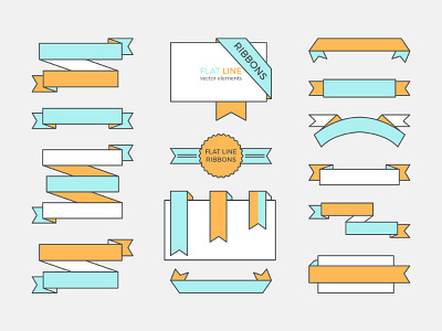 Free Download Vector Ribbons download free freebies mobile mockup psd vector