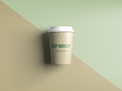 Coffee / Tea Cup Mockup coffee cup disposable mockup presentation tea template