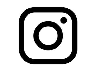 logo instagram black vector