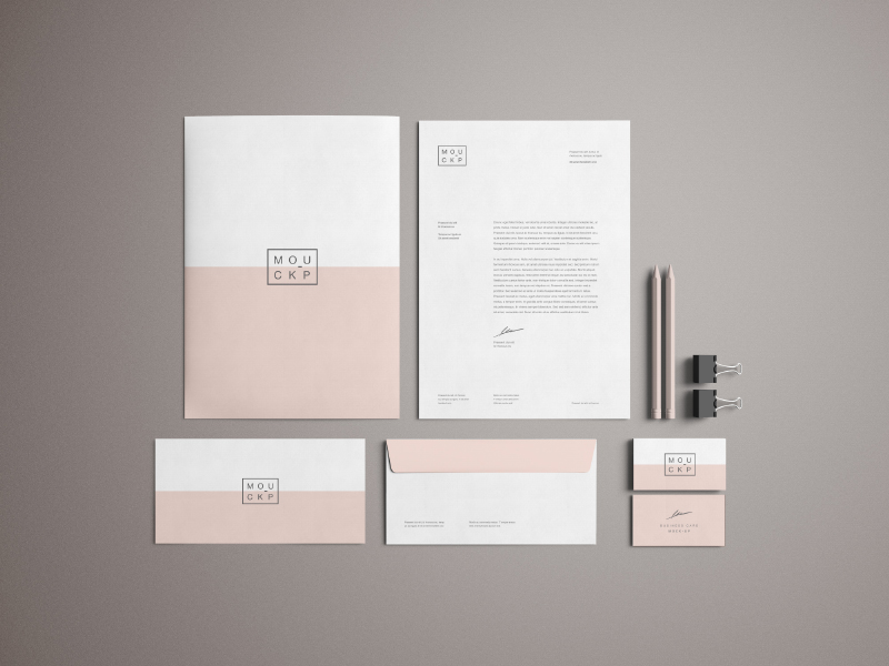 Download Advanced Stationery Mockup - PSD by Wassim on Dribbble