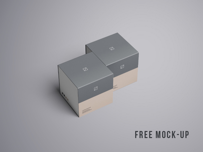 Download Box Package Mockup by Wassim - Dribbble