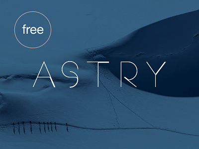 Astry free font