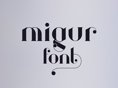 Free Font - Migur Serif download font free migur serif