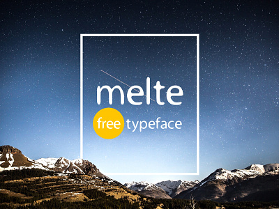 Melte Free Typeface