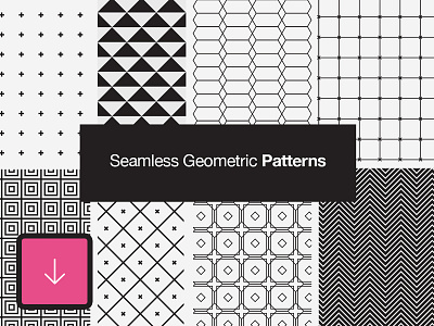 Seamless Geometric Patterns By Wassim On Dribbble