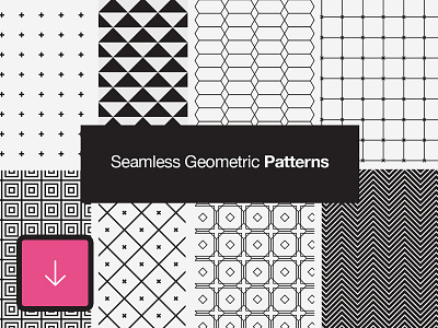 Seamless Geometric Patterns ai download free freebie pattern photoshop psd seamless vector