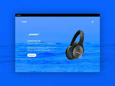 Landing Page - Part of Ui Kit