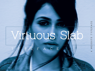 Virtuous Slab Font design download font free freebie typeface