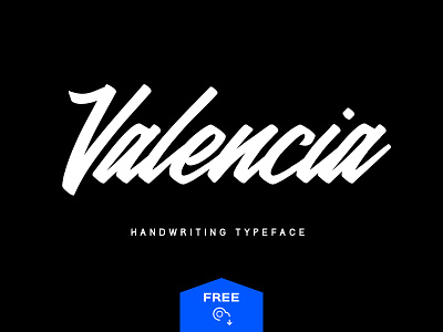 Valencia Calligraphy Typeface - Free