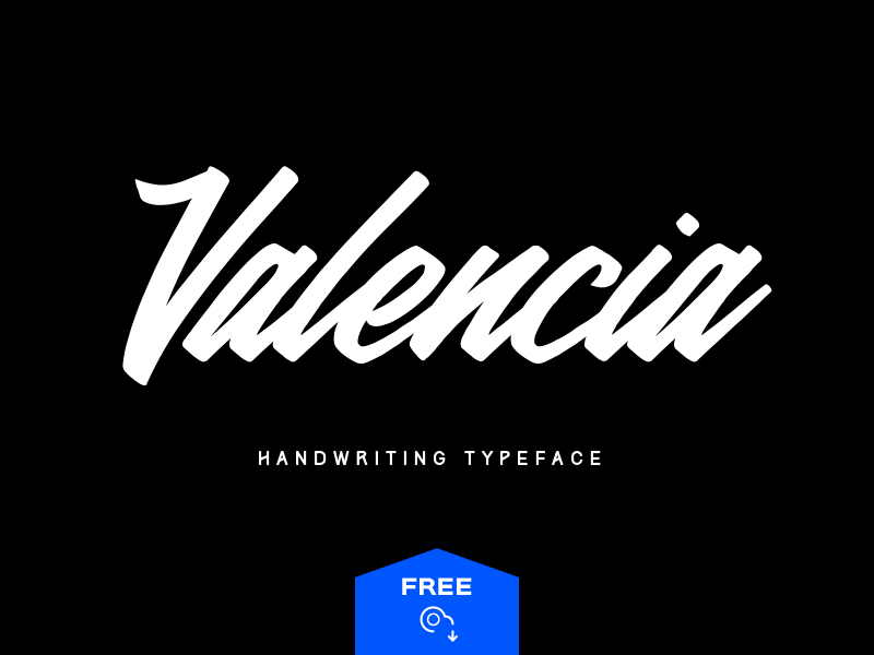 Download Valencia Calligraphy Typeface – Free