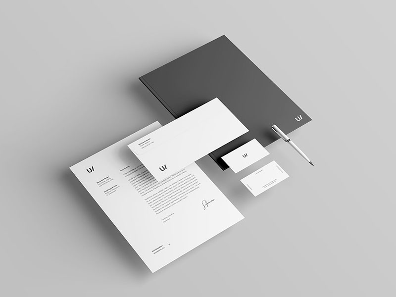 Download Stationery Mockup by Wassim on Dribbble