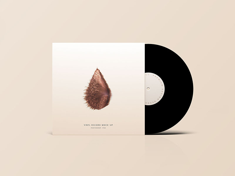 Download Free Vinyl Record Mockup PSD by Wassim on Dribbble