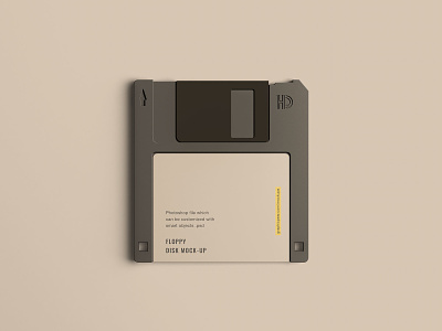 Floppy Disk Mockup