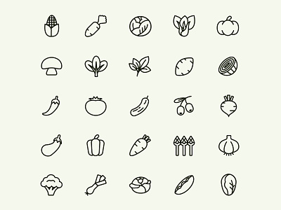 Free Vegetable Icons