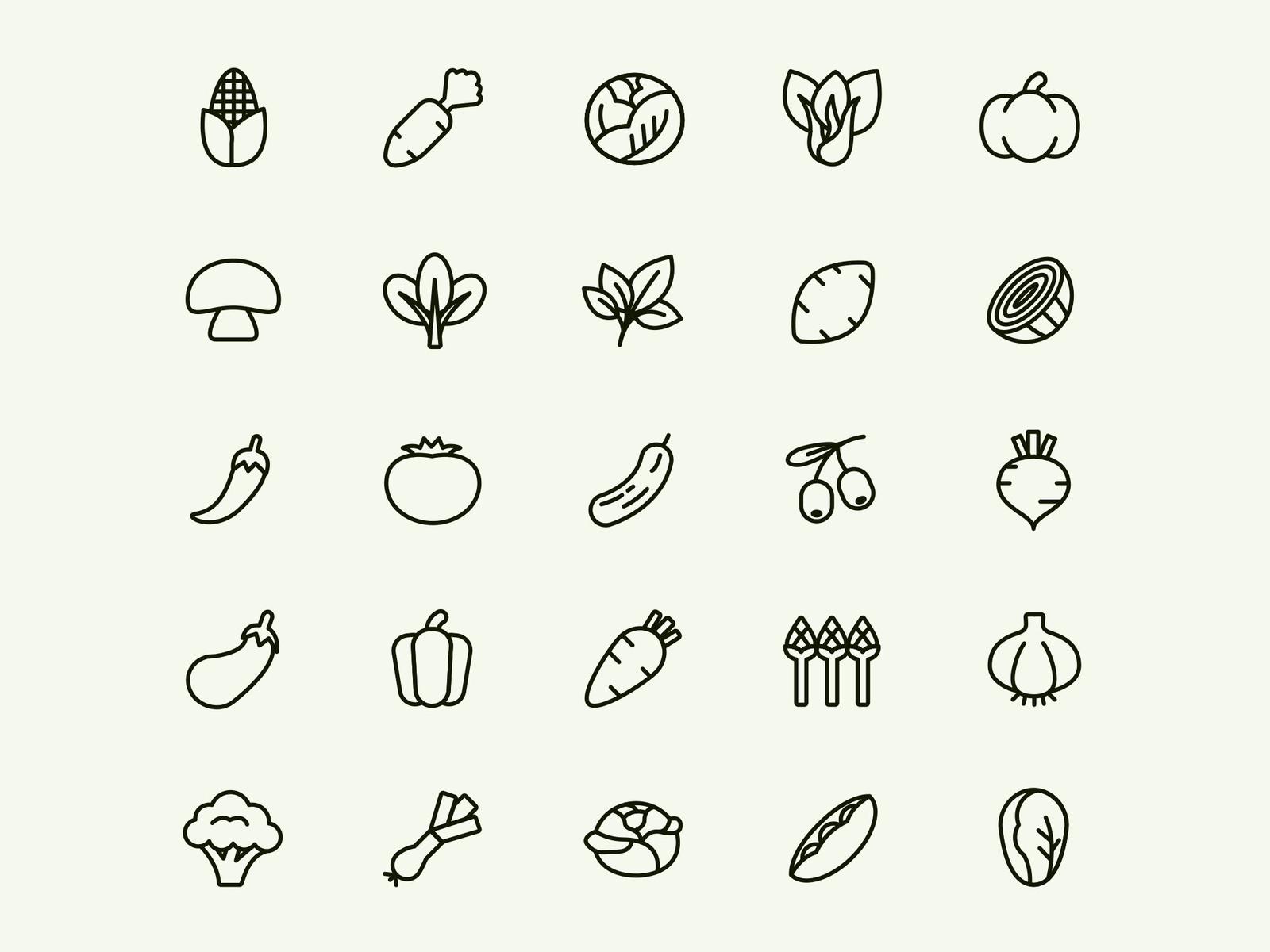 Download Free Vegetable Icons