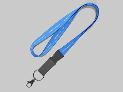 PSD Lanyard Mockup