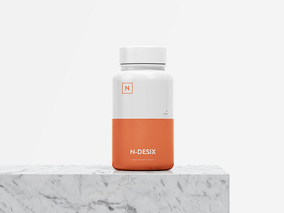 Download Free Pills Bottle Mockup Designs Themes Templates And Downloadable Graphic Elements On Dribbble
