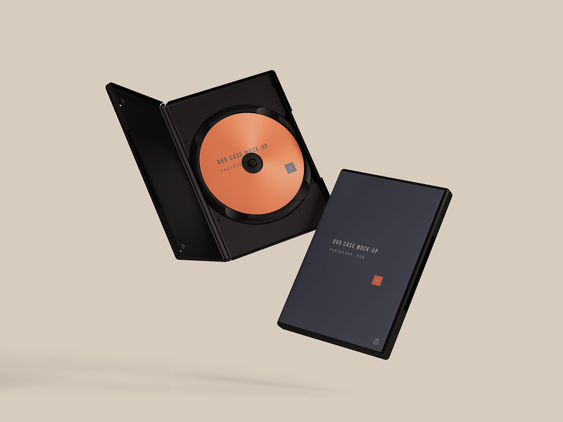 Standard DVD Case Mockup by Wassim on Dribbble