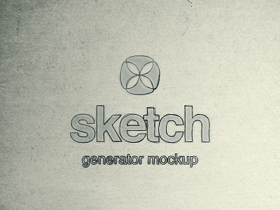 Free Sketch Generator Mockup