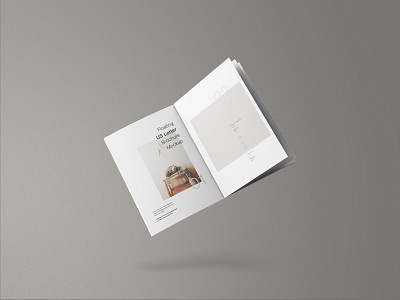 Us Letter Floating Brochure Mockup free free download free mockup free psd freebie mockup mockup download psd download psd mockup