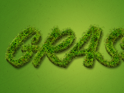 Grass Text Effect (Free) font grass text effect