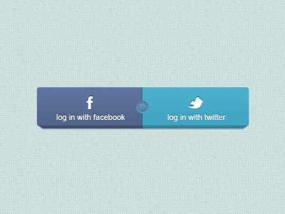 Facebook & Twitter Buttons facebook twitter