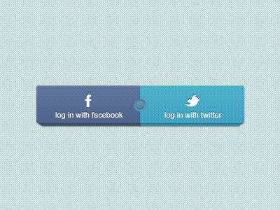 Facebook & Twitter Buttons facebook twitter