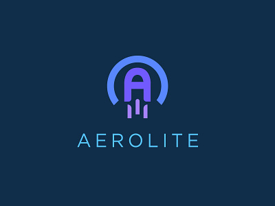Aerolite Logo #dailylogochallenge #day1 branding design flat icon logo minimal