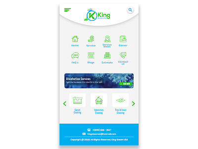 KingStream Mobile UI