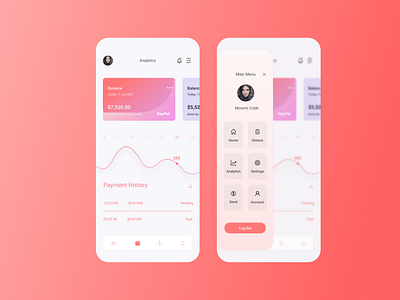 User Profile UI Design