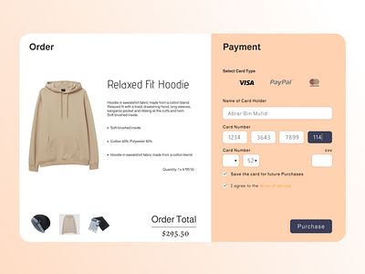 Checkout Page UI checkout checkout page ecommerce ui ux