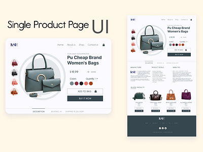 Single Product Page UI product product page single product page