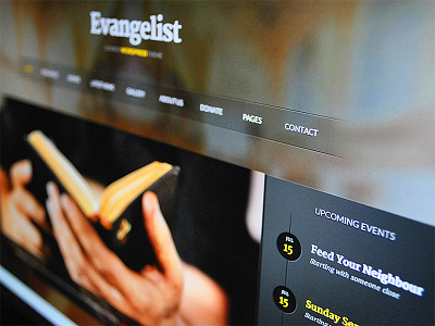 Evangelist Wordpress Theme church evangelist theme wordpress