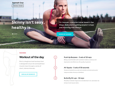 Fitness WordPress Theme