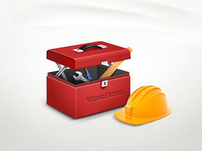 Toolbox WP Professionals helmet toolbox tools wordpress wrench