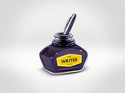 Inkwell icon icon ink inkwell pen
