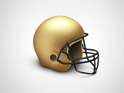 Football Helmet football gold helmet icon sport