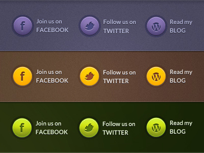 Social buttons freebie buttons facebook icons social media twitter woprdpress
