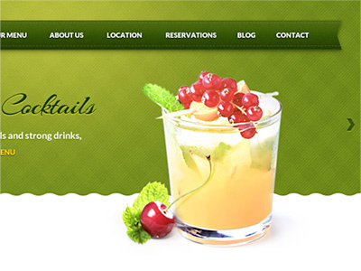 Cafe Lounge Green version cafelounge cherry coffee drinks header