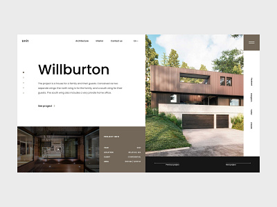 Real Estate Concept clean concept design minimal real estate ui ui design web design