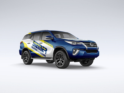 MOCKUP VEHICLE SUV TOP SIEMER branding branding design mockup suv vehicle wrap